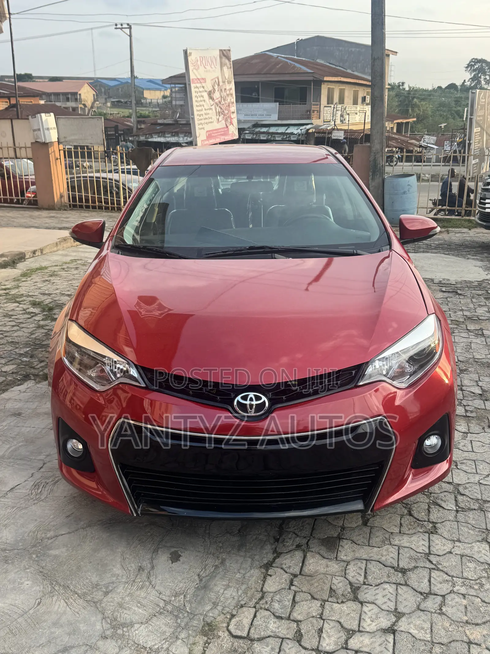 Toyota Corolla S 4dr Sedan (1.8L 4cyl CVT) 2015 Red