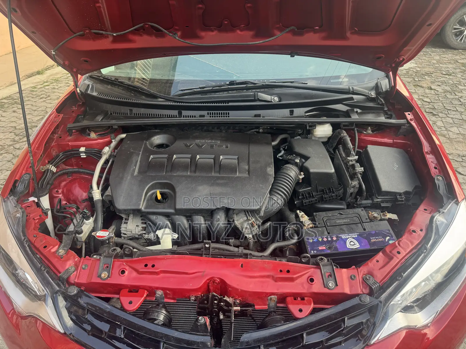 Toyota Corolla S 4dr Sedan (1.8L 4cyl CVT) 2015 Red