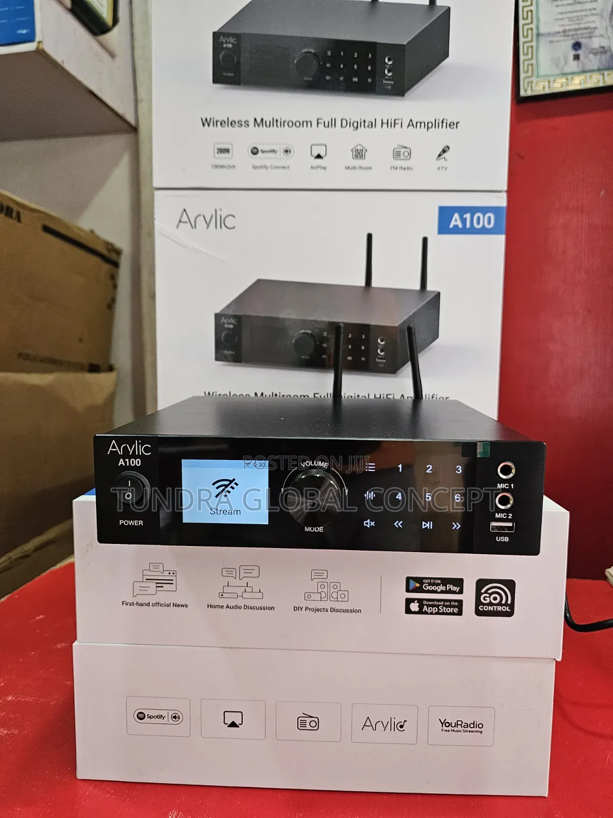 Arylic Wireless Multiroom Streaming Amplifier A100