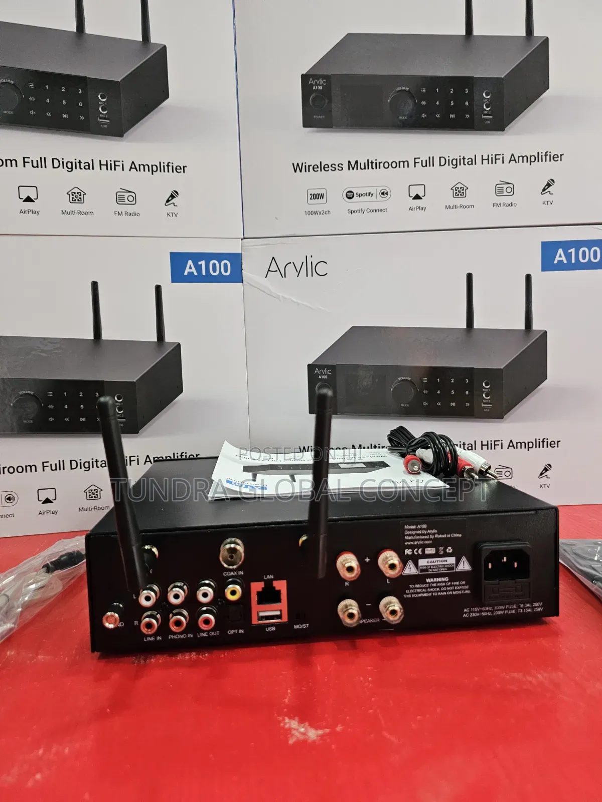 Arylic Wireless Multiroom Streaming Amplifier A100