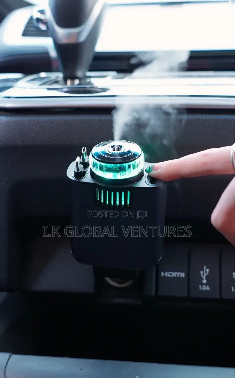 5 in 1 Universal Car Charger With Air Fresher and Roof Starlight