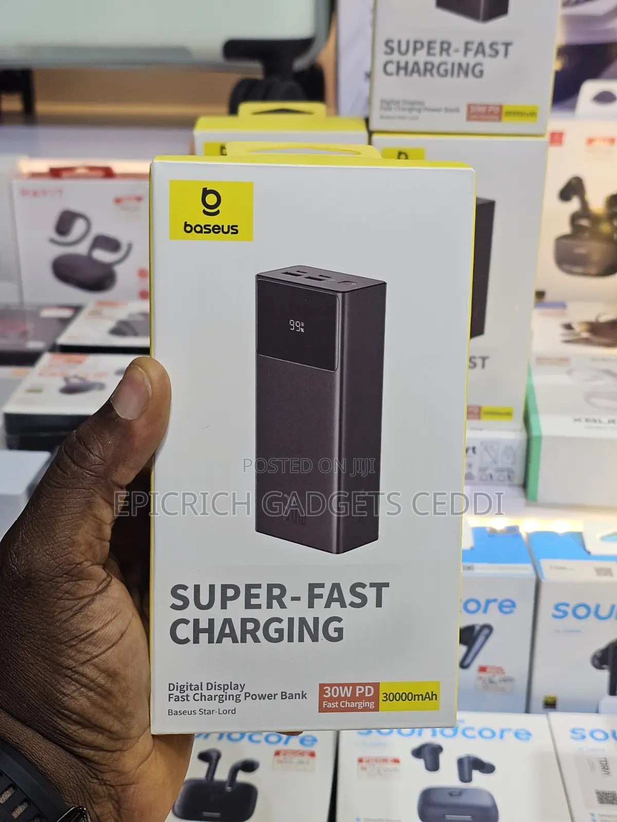 Baseus 30,000 30WPD Super Fast Charging Powerbank