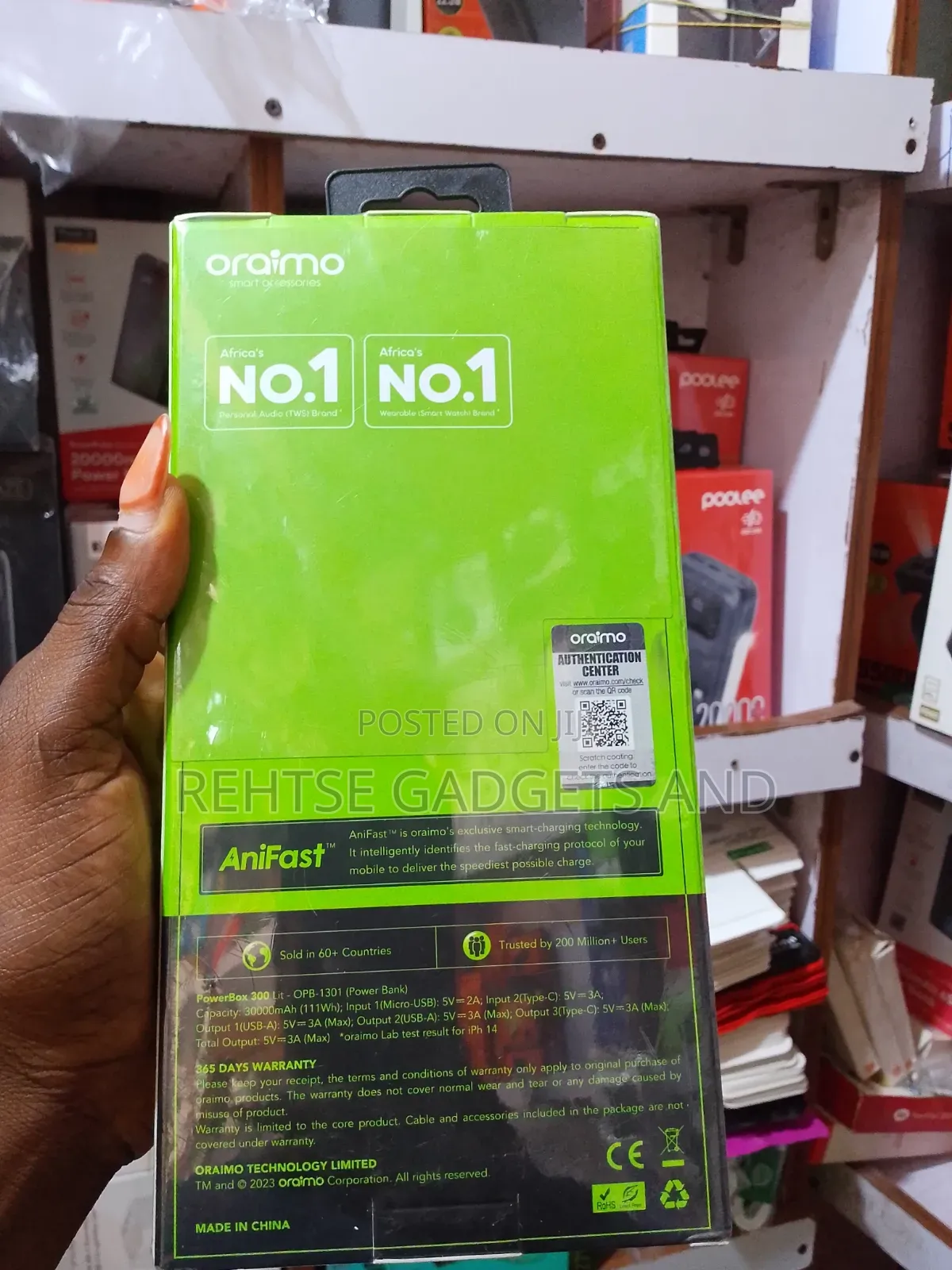 Oraimo 30000mah
