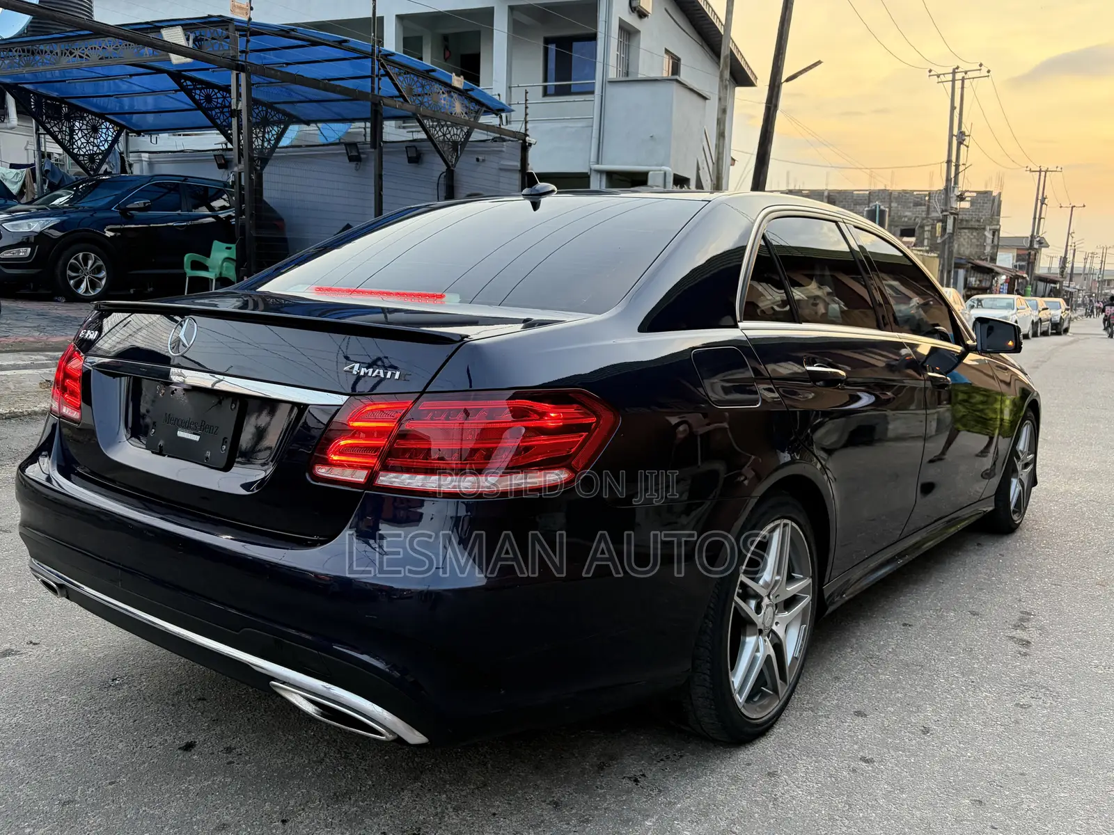 Mercedes-Benz E350 2016 Blue