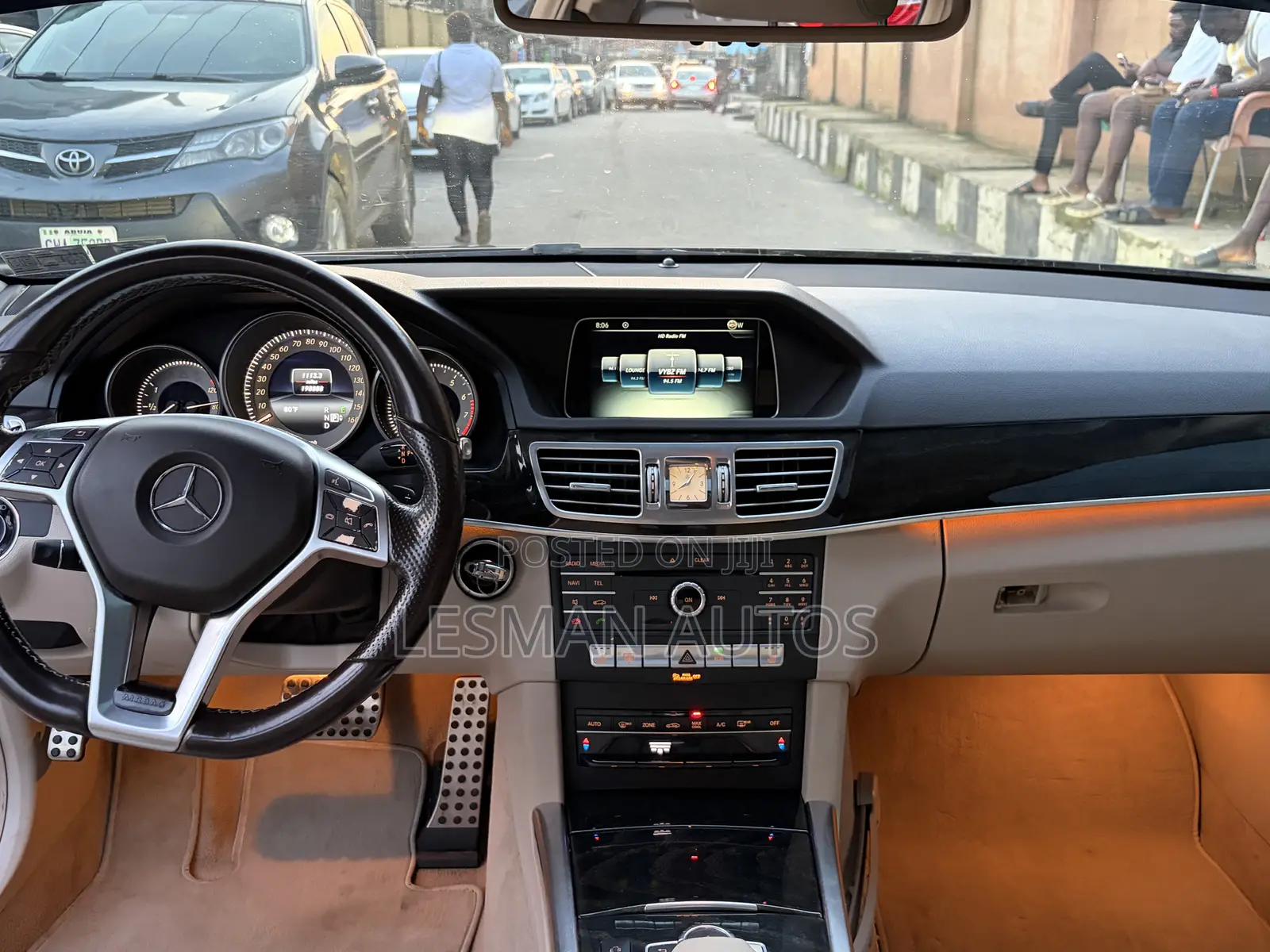Mercedes-Benz E350 2016 Blue