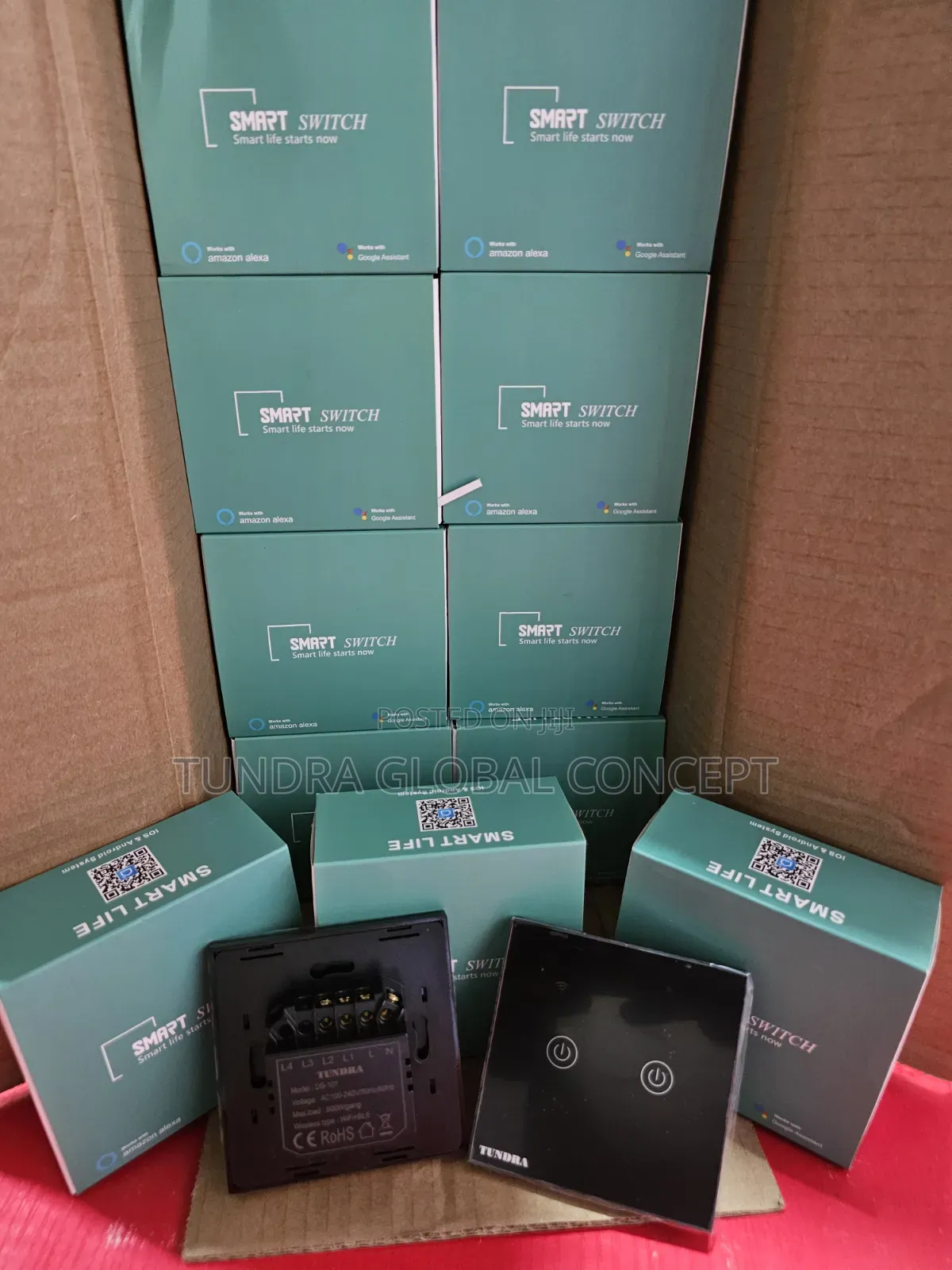 Tundra 2gang Smart Wifi Tuya Switches