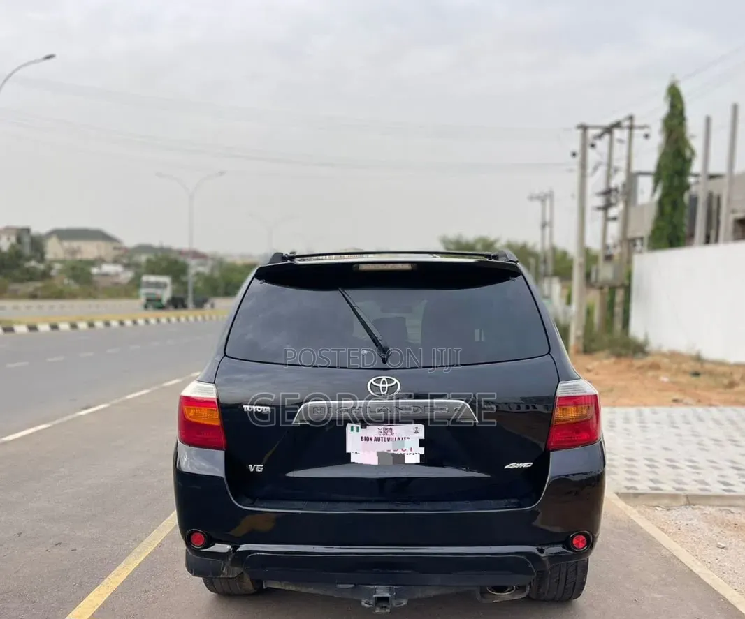 Toyota Highlander 2008 Black