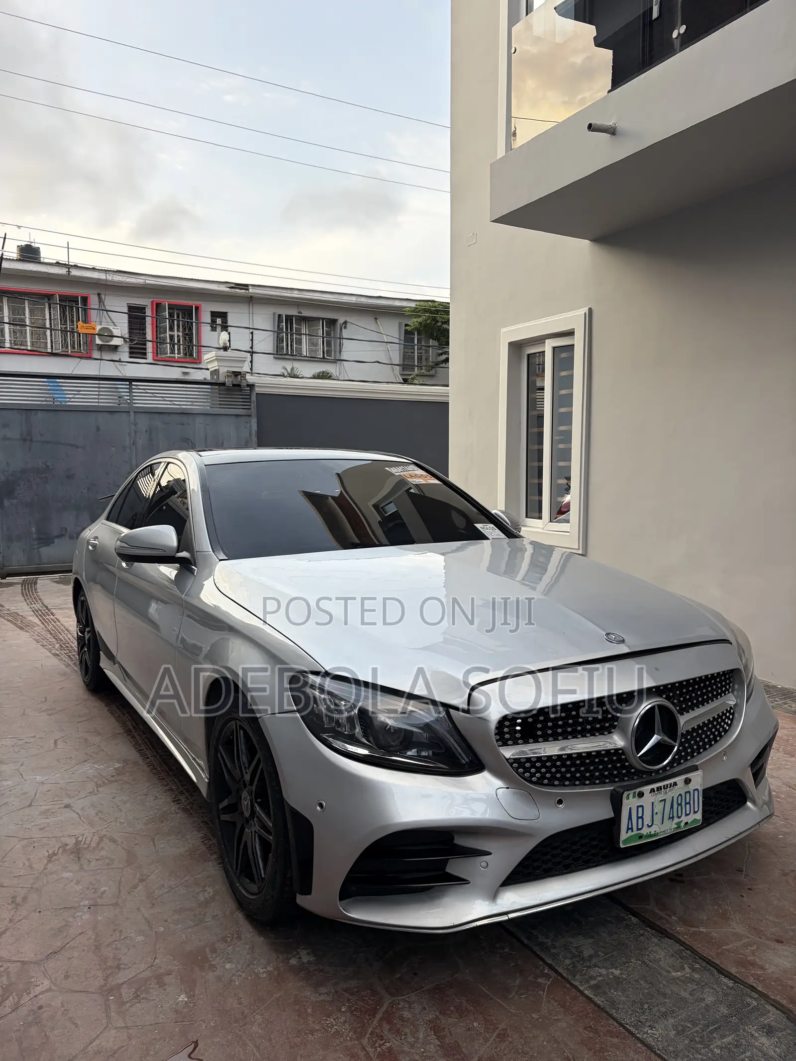 Mercedes-Benz C400 4Matic AWD Sedan (3.0L V6 7A) 2015 Silver