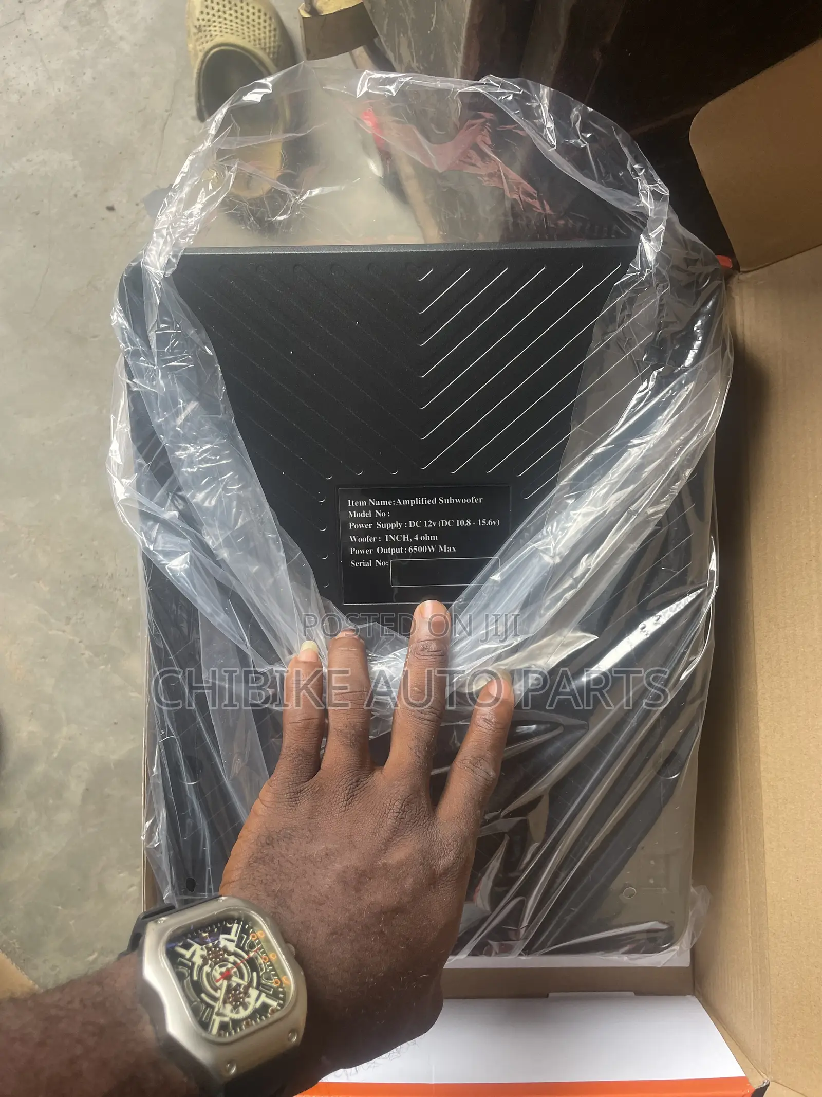 JBL 6500 Watts Under Seat Woofer Basspro