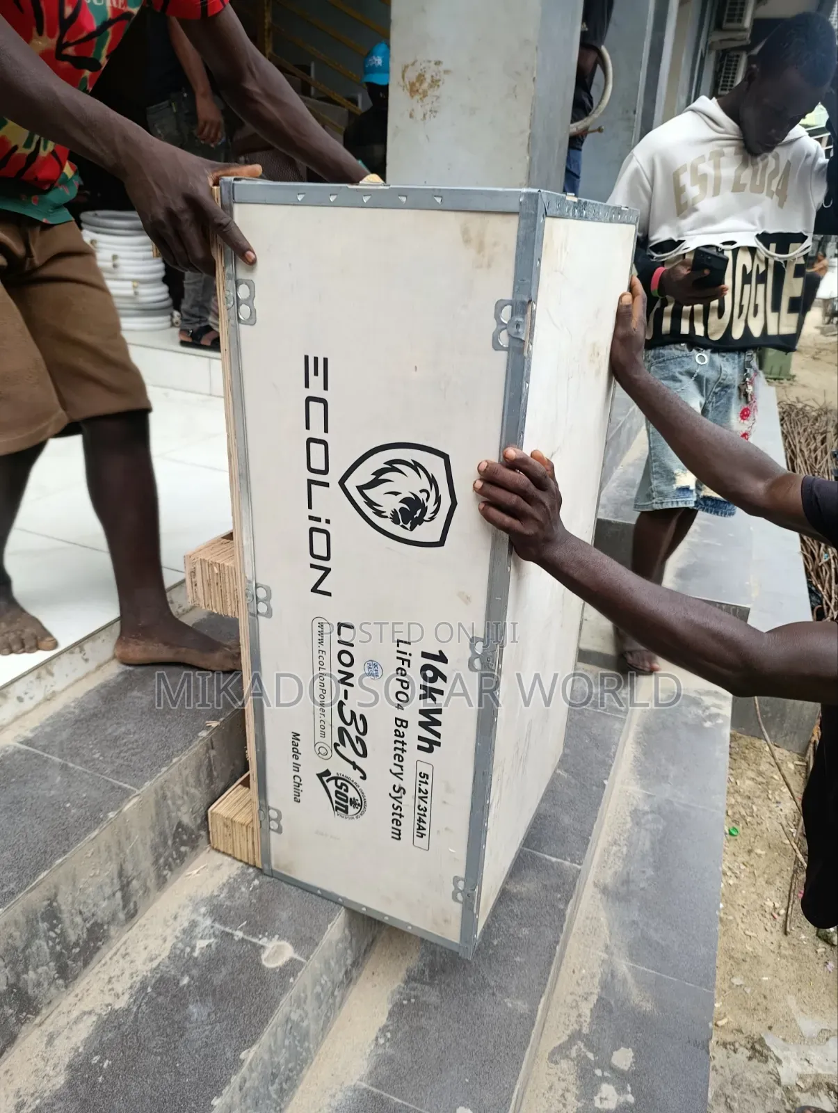 16kWh Ecolion Lithium Battery (51.2V)– Reliable Power Storage Solution