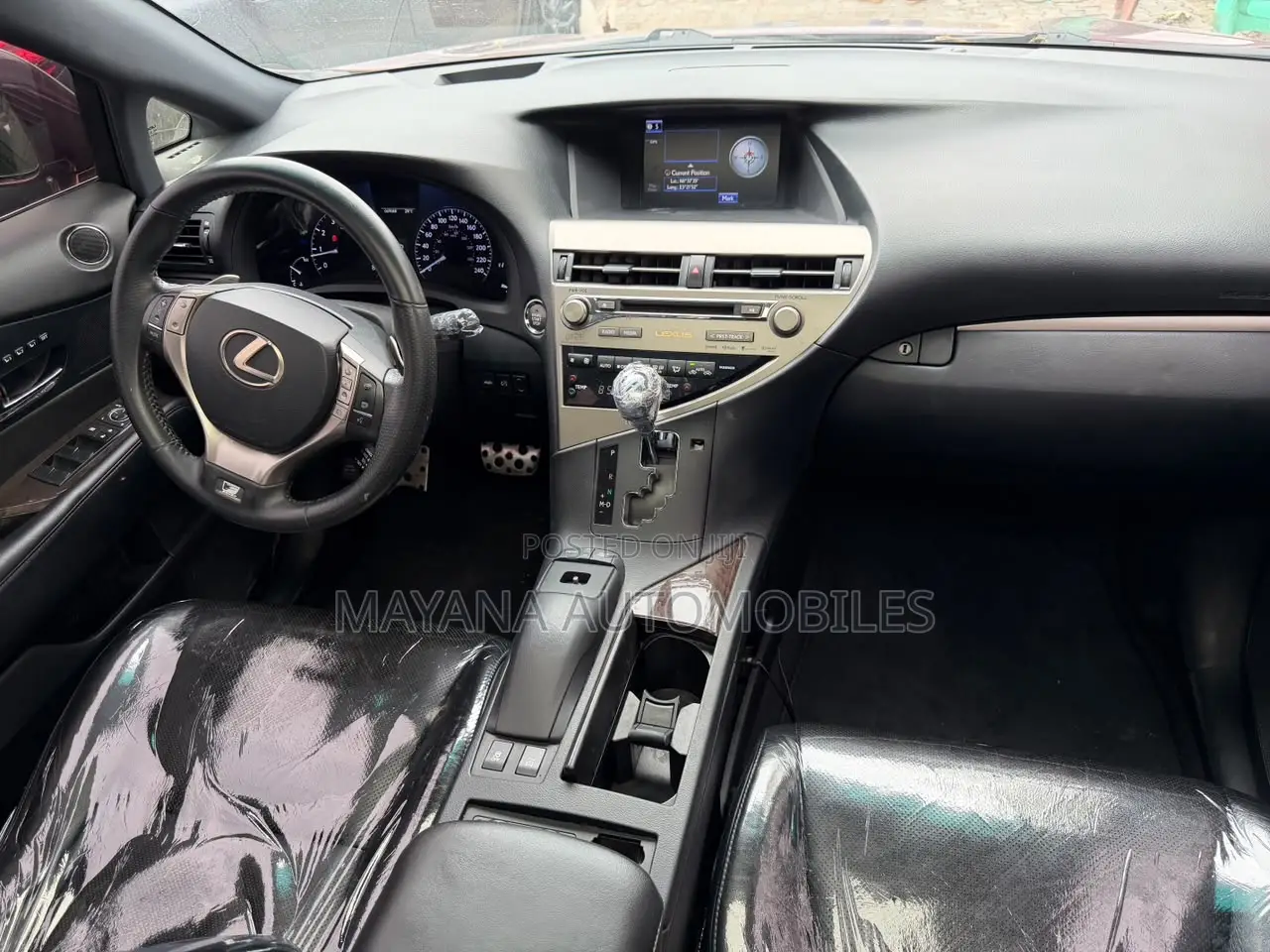 Lexus RX 350 F SPORT AWD 2013 Red