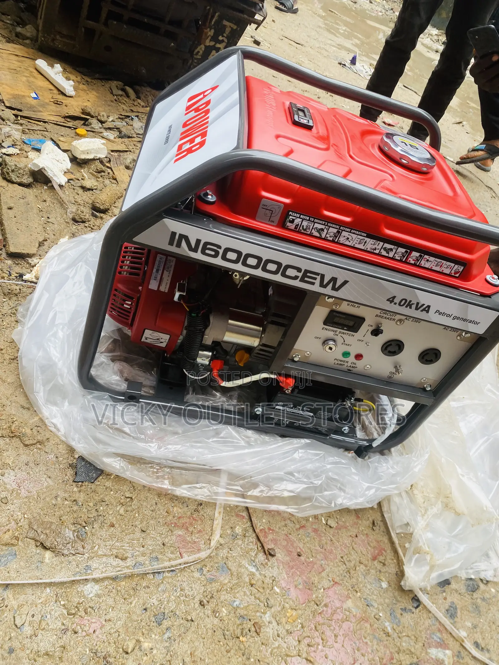 I Power 6000CEW Key Start Petrol Generator