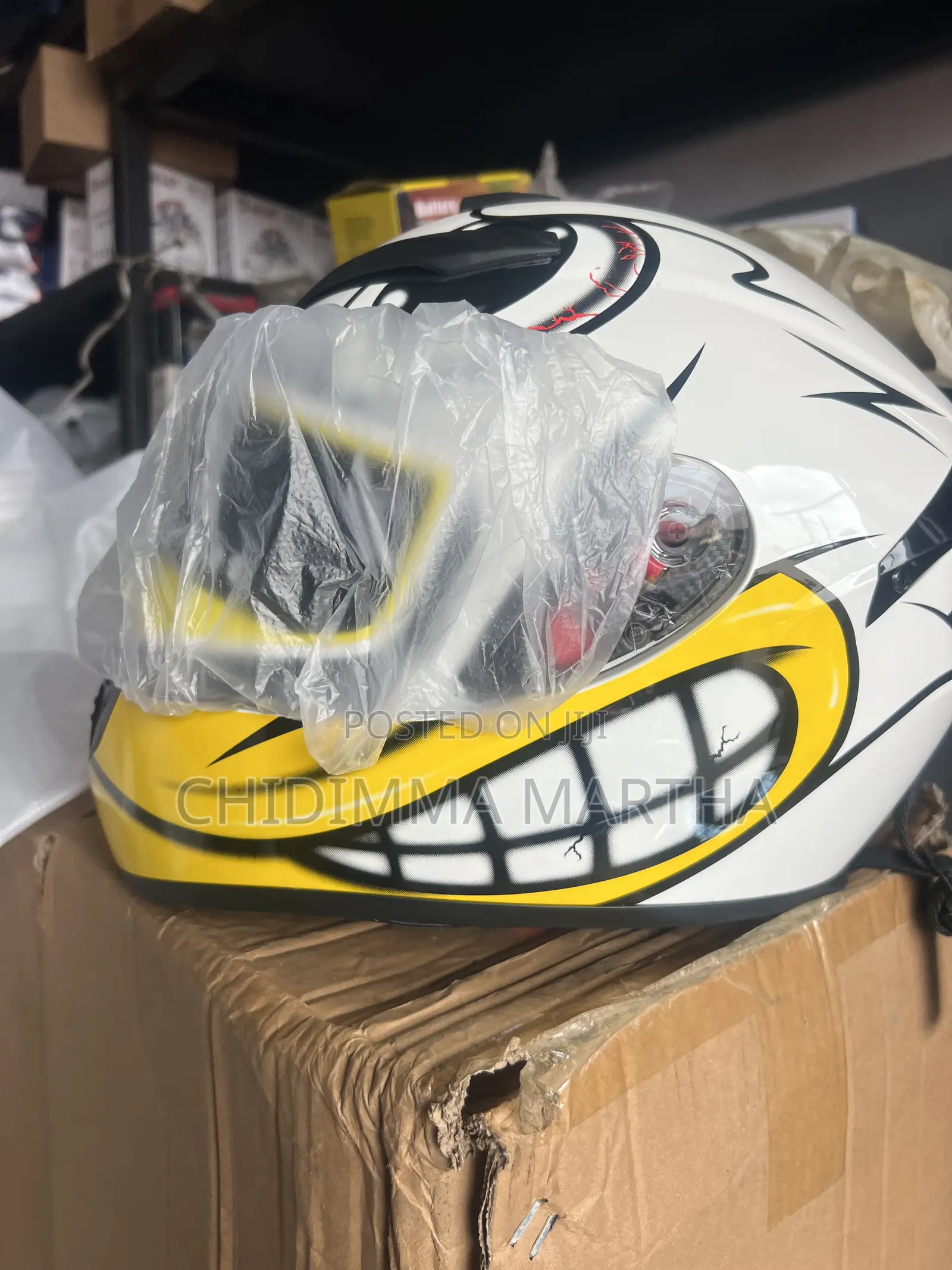 Helmet Full Face One Visor