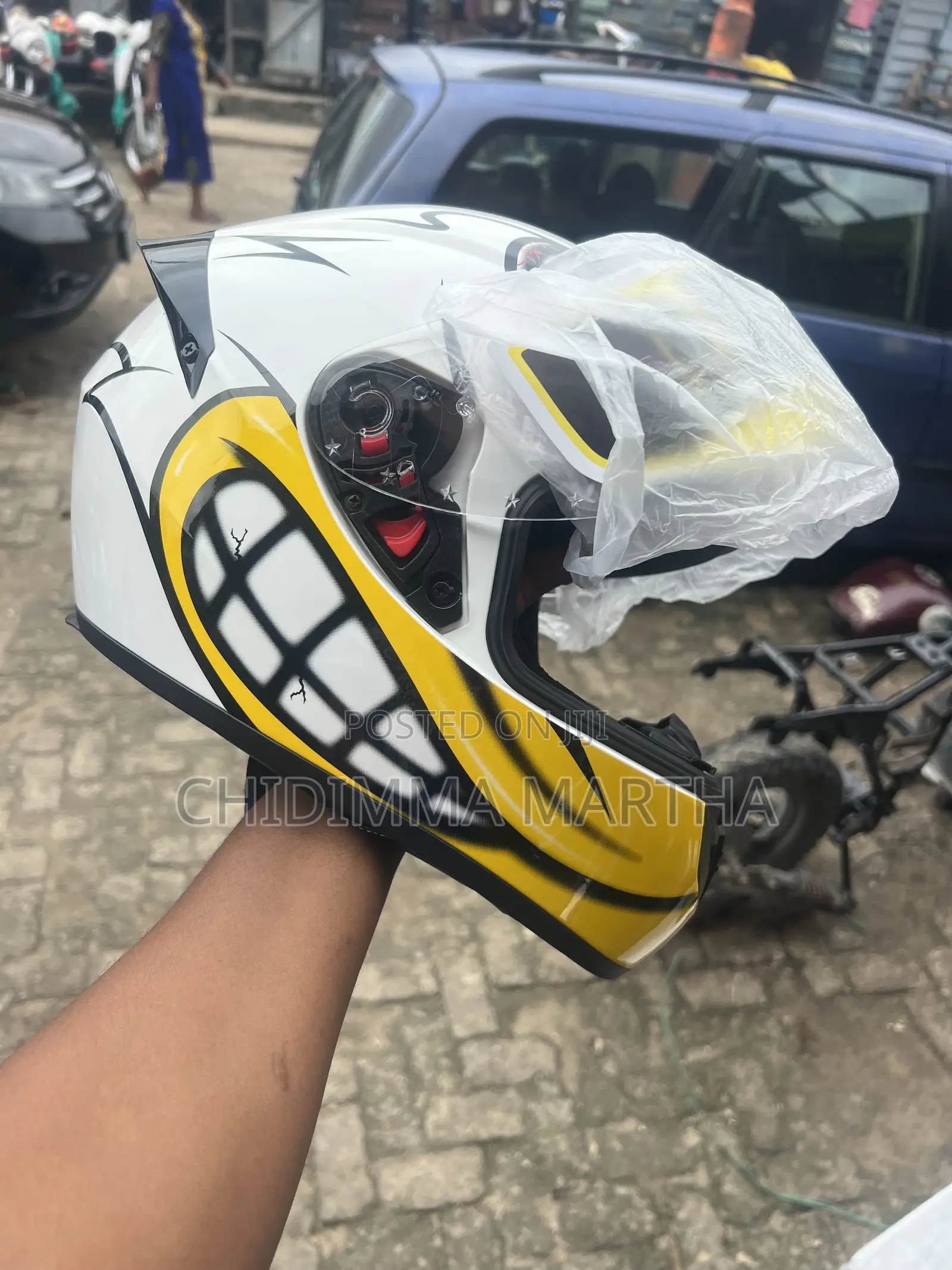 Helmet Full Face One Visor