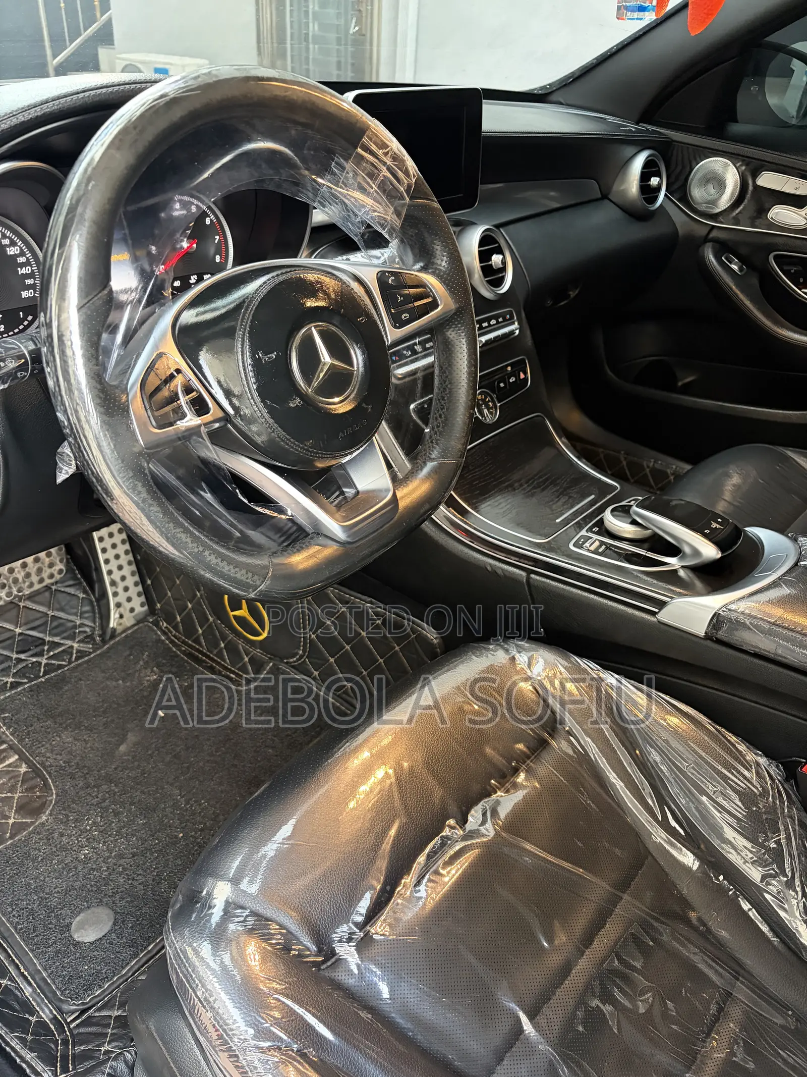 Mercedes-Benz C400 4Matic AWD Sedan (3.0L V6 7A) 2015 Silver