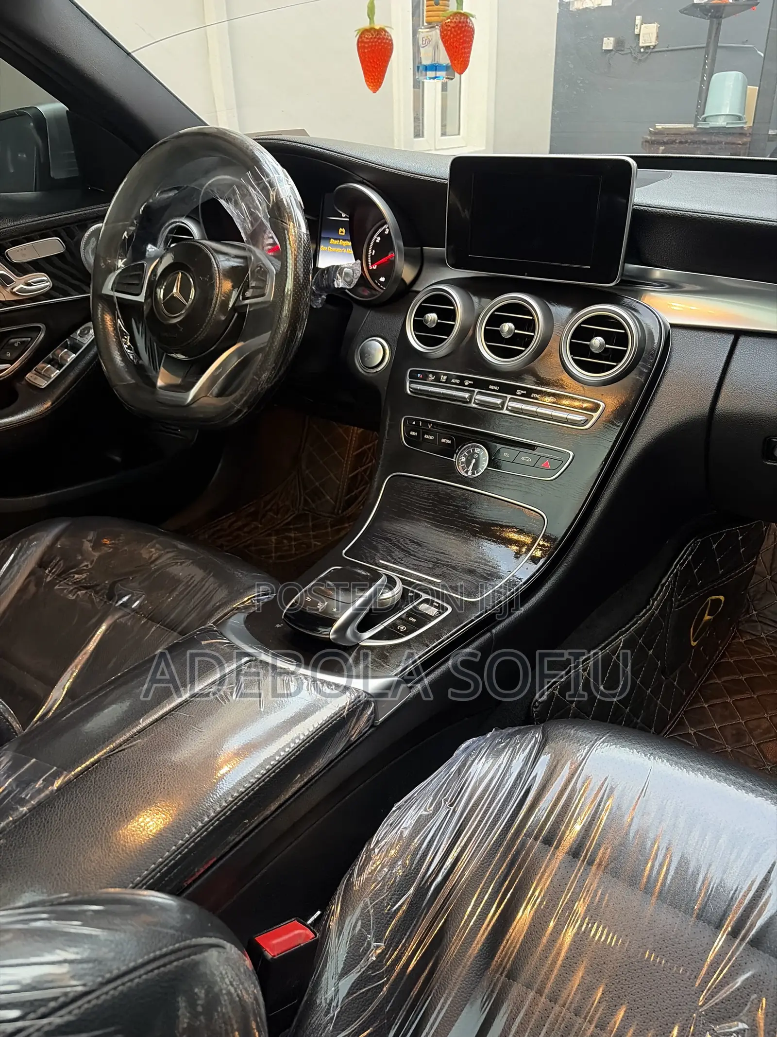 Mercedes-Benz C400 4Matic AWD Sedan (3.0L V6 7A) 2015 Silver