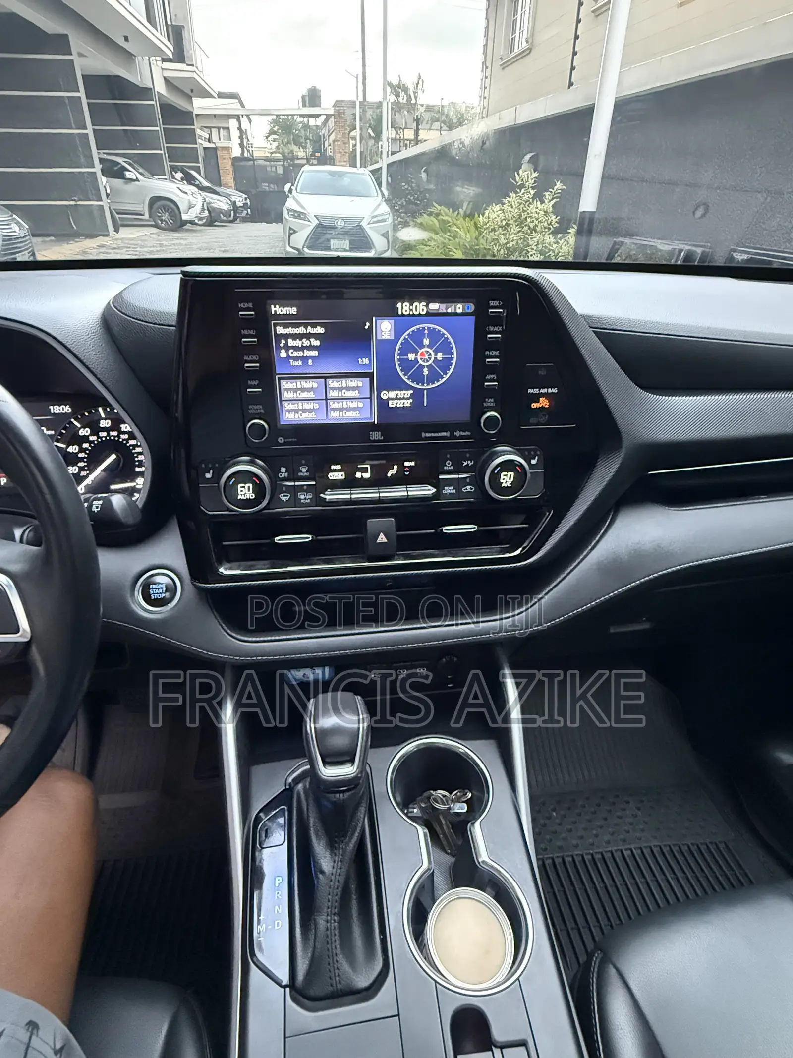 Toyota Highlander L 2021 Burgundy