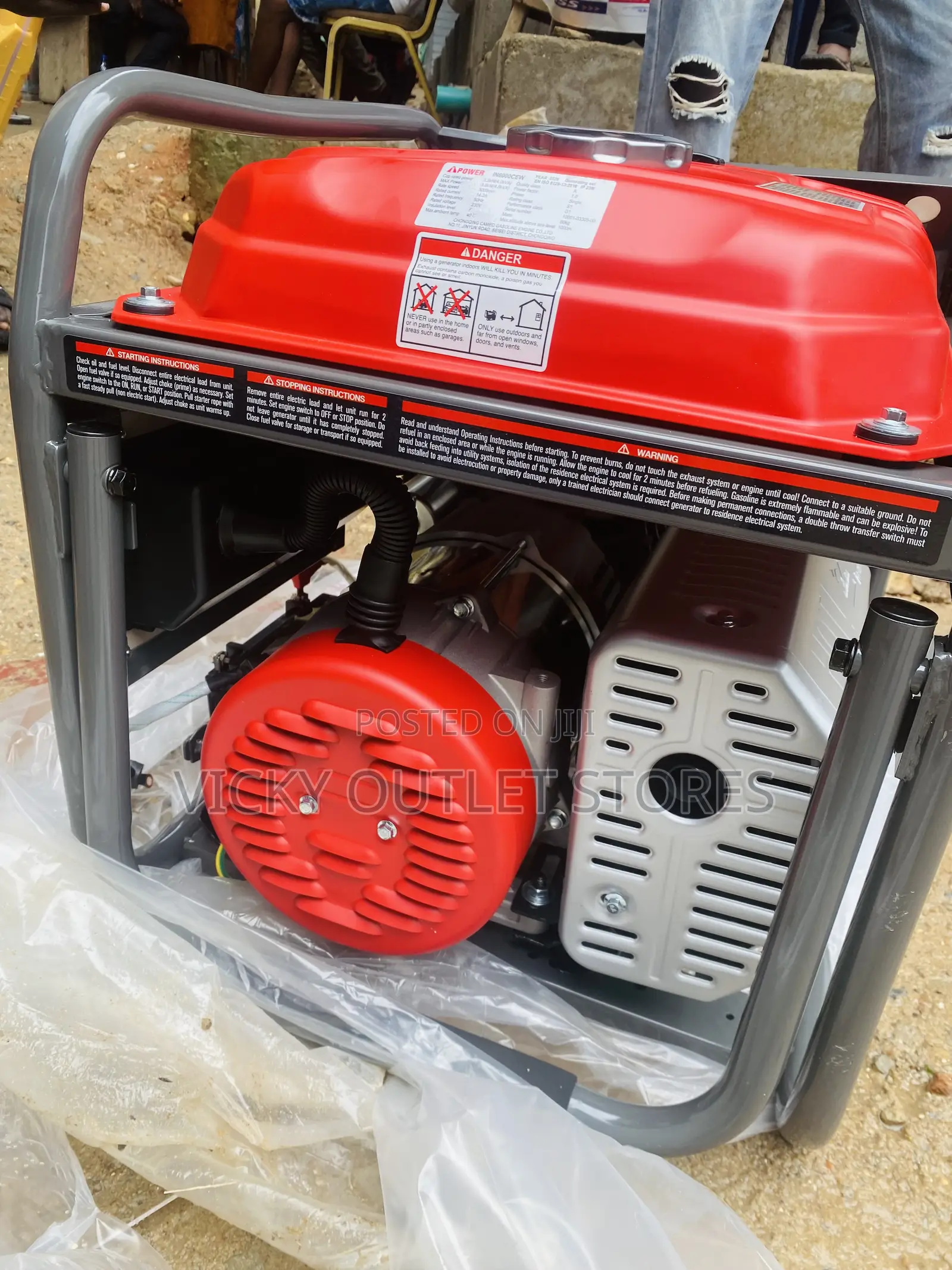 4kva Petrol Generator 100%copper