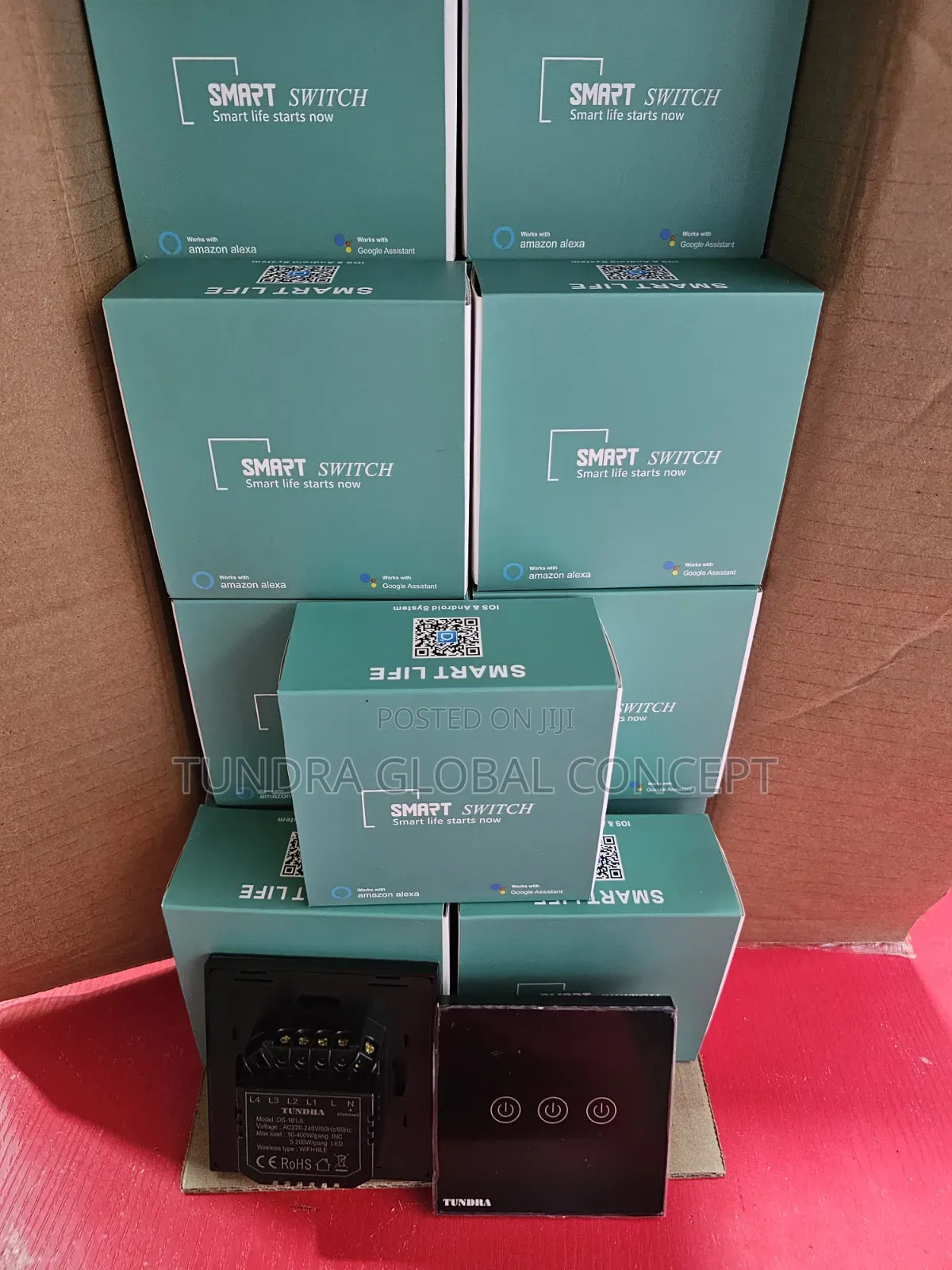 Tundra 3gang Smart Wifi Tuya Switches