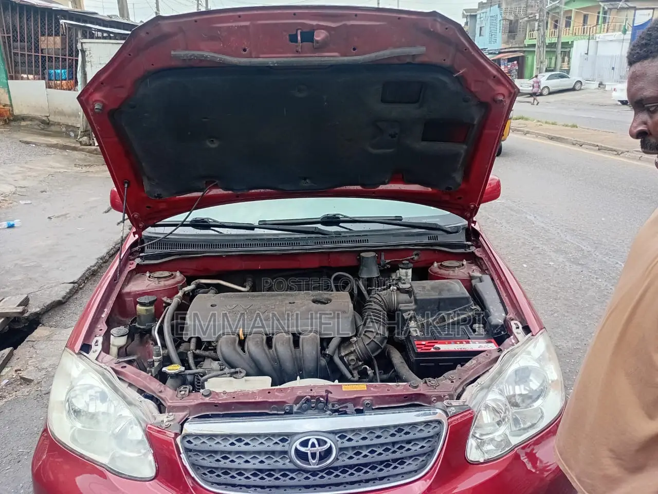 Toyota Corolla 2008 Red