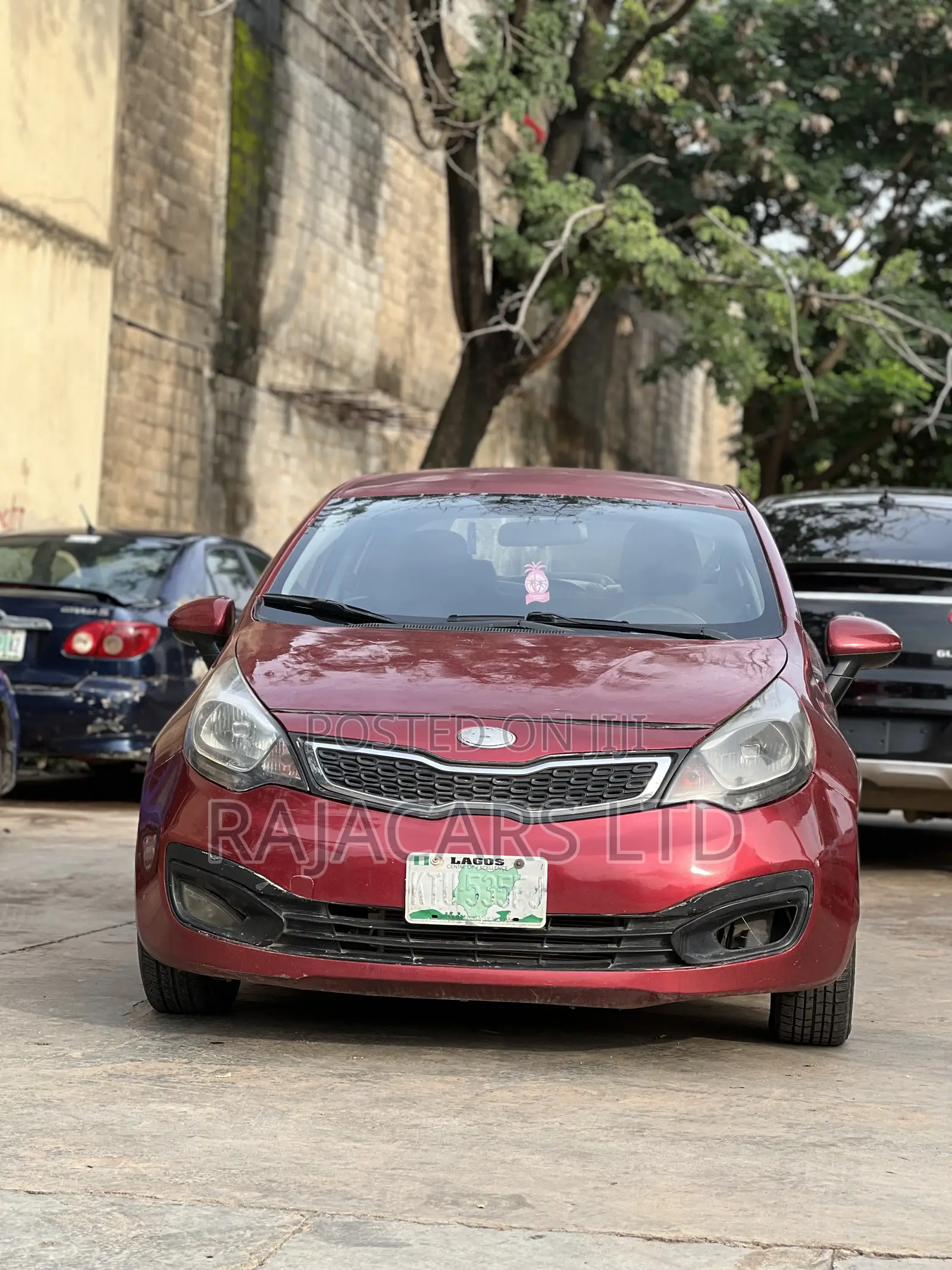 Kia Rio EX 4dr Sedan (1.6L 4cyl 6A) 2013 Red