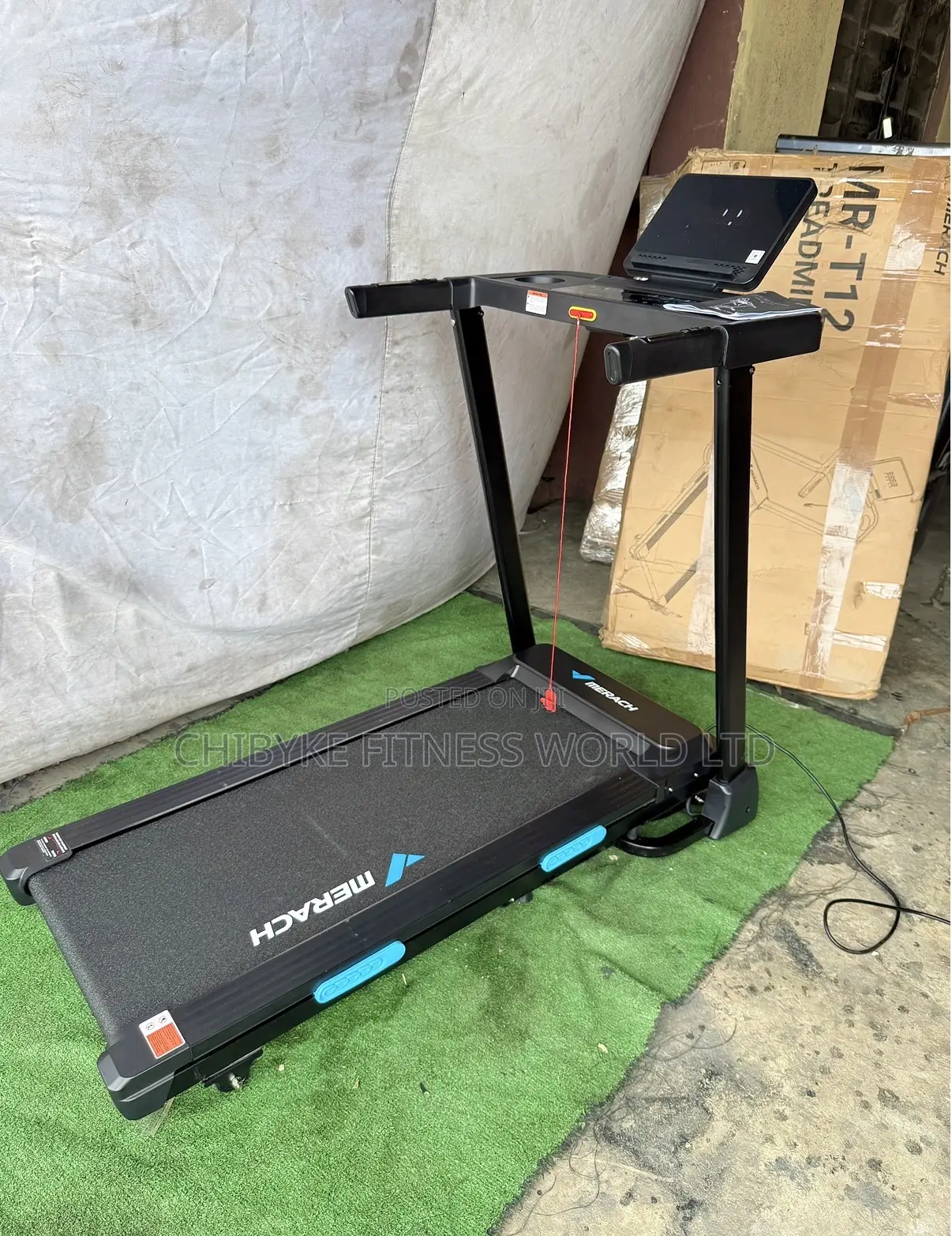 Brand New Merach Treadmill With Auto Incline (136kg User Weight)