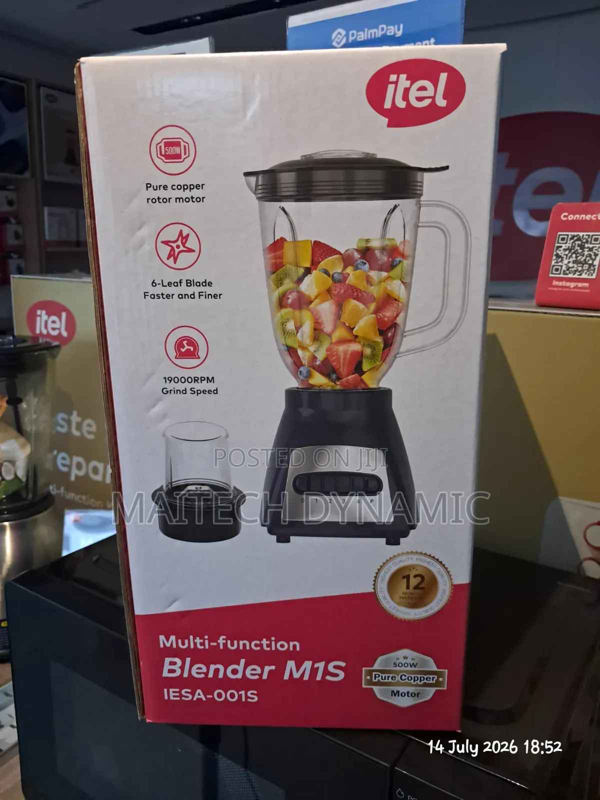 Itel M1s Blender