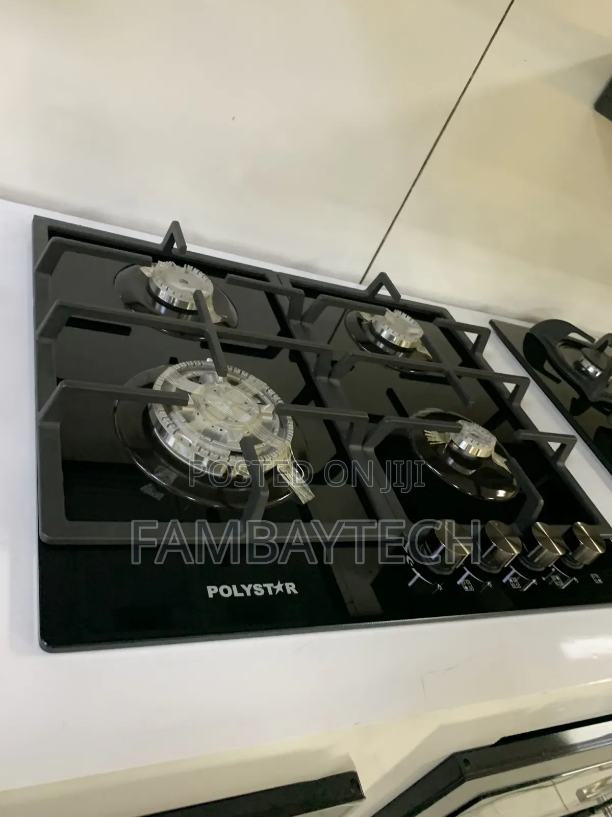 Original Polystar 4 Burner Built-in Gas Cooker