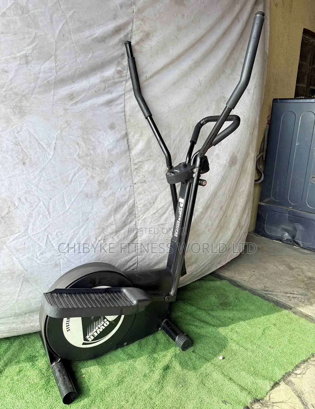 Black Eliptical Trainer