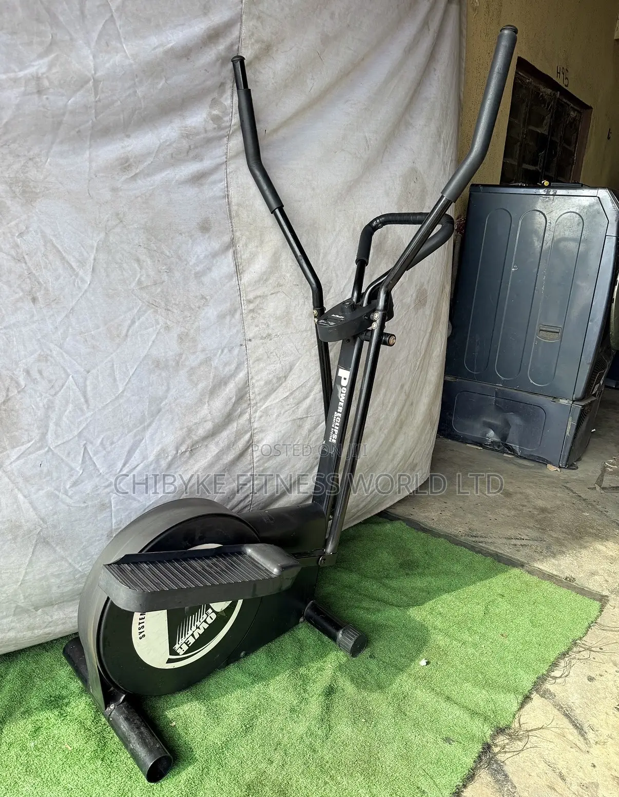 Black Eliptical Trainer