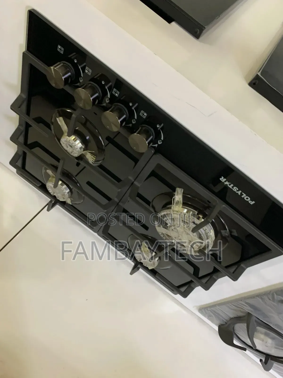 Original Polystar 4 Burner Built-in Gas Cooker