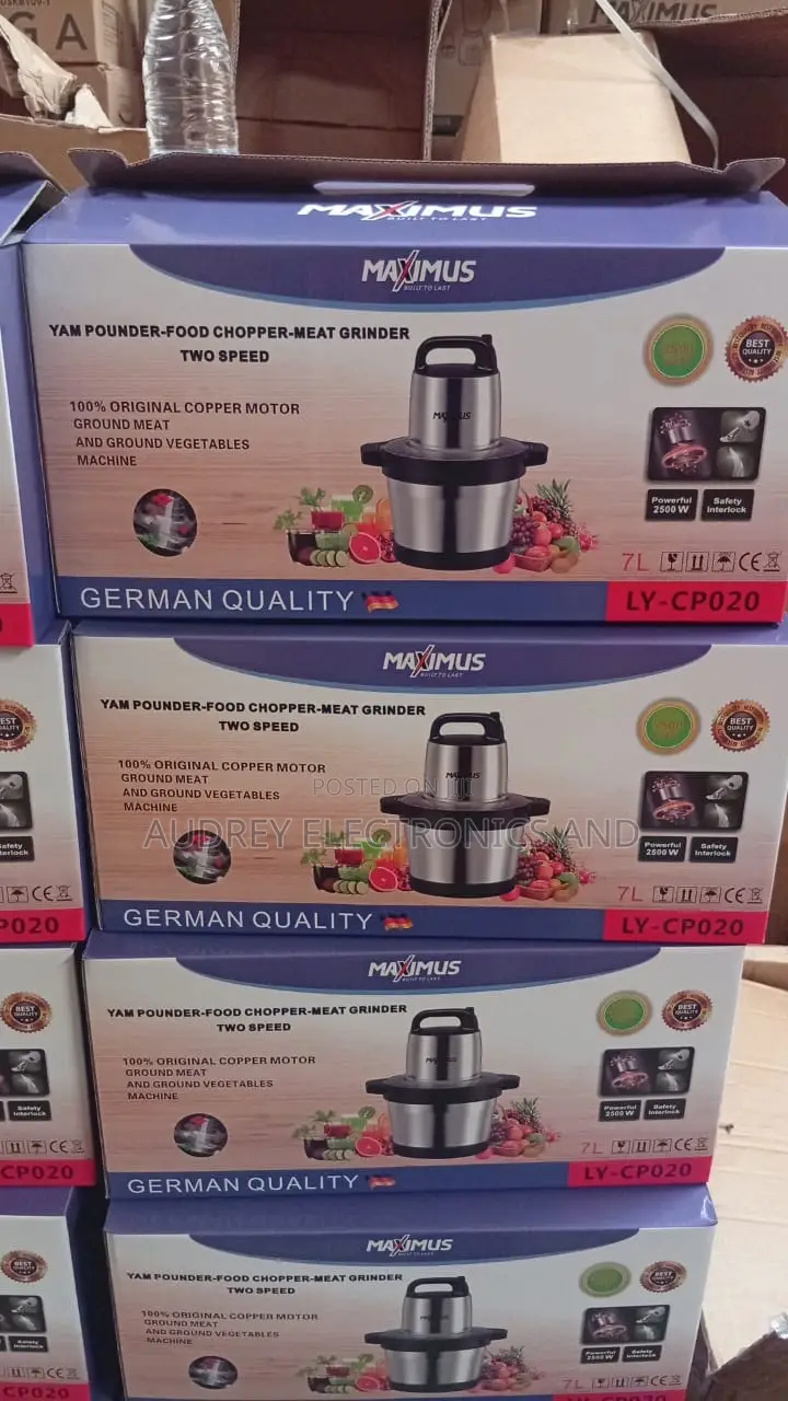 7L High Quality 3000w Yam Pounder