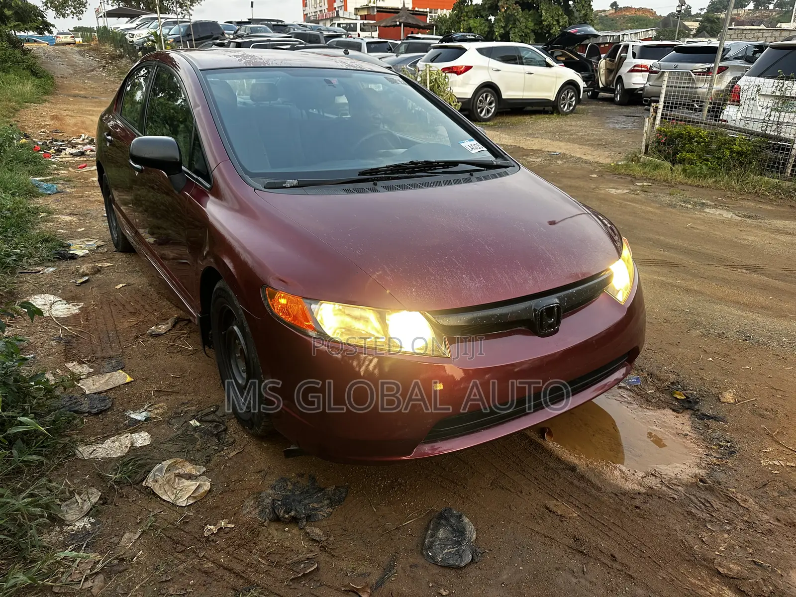 Honda Civic 2008 Red