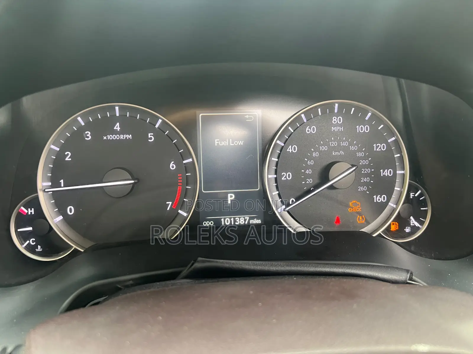 Lexus RX 350 FWD 2017 Black