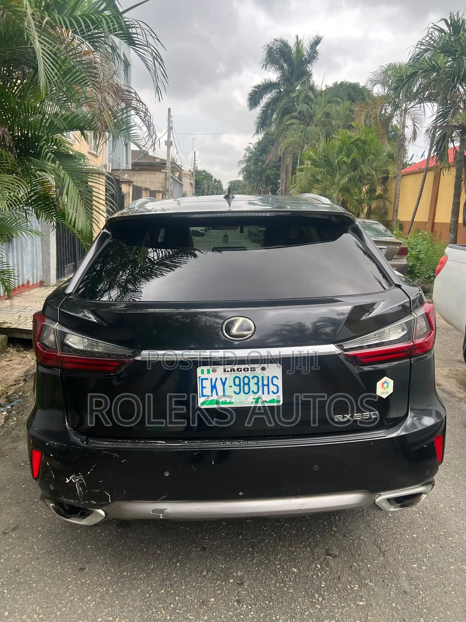 Lexus RX 350 FWD 2017 Black