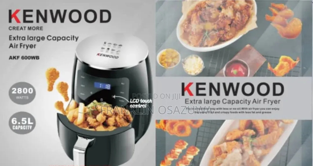 6.5L Silver Crest Glass Basket Air Fryer 2800W – Brand New
