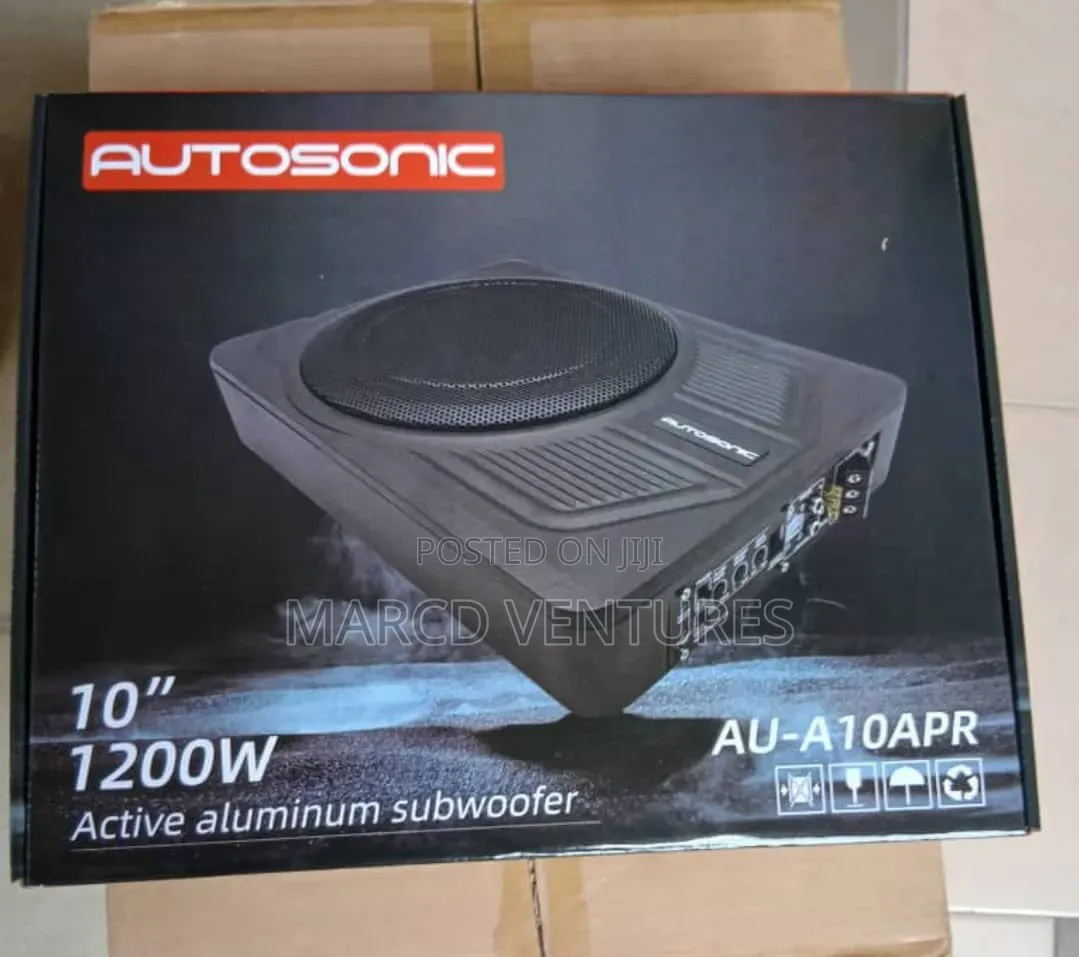 Universal Under Seat Car Woofer.