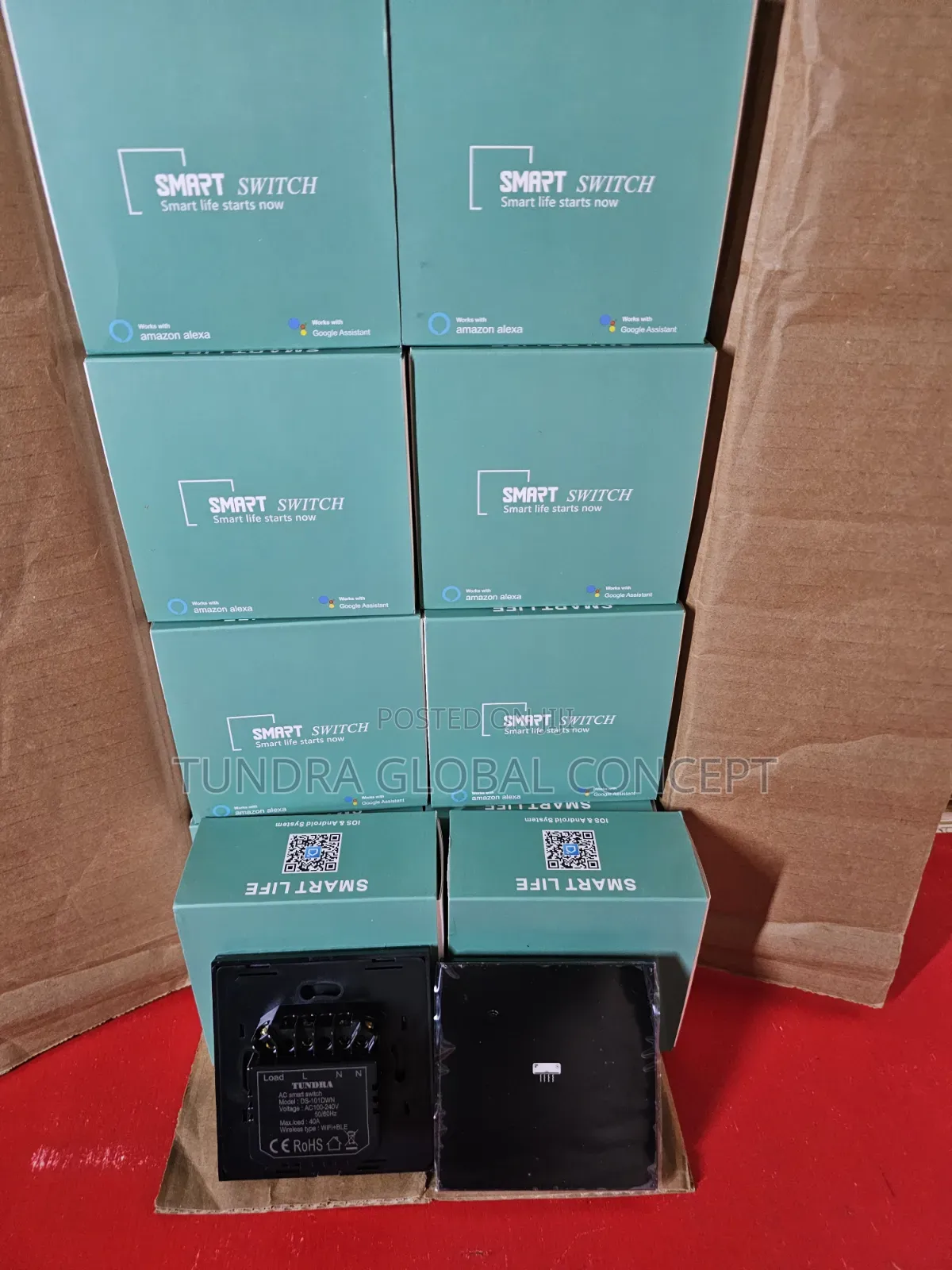 Tundra 40amps AC Smart Wifi Switches