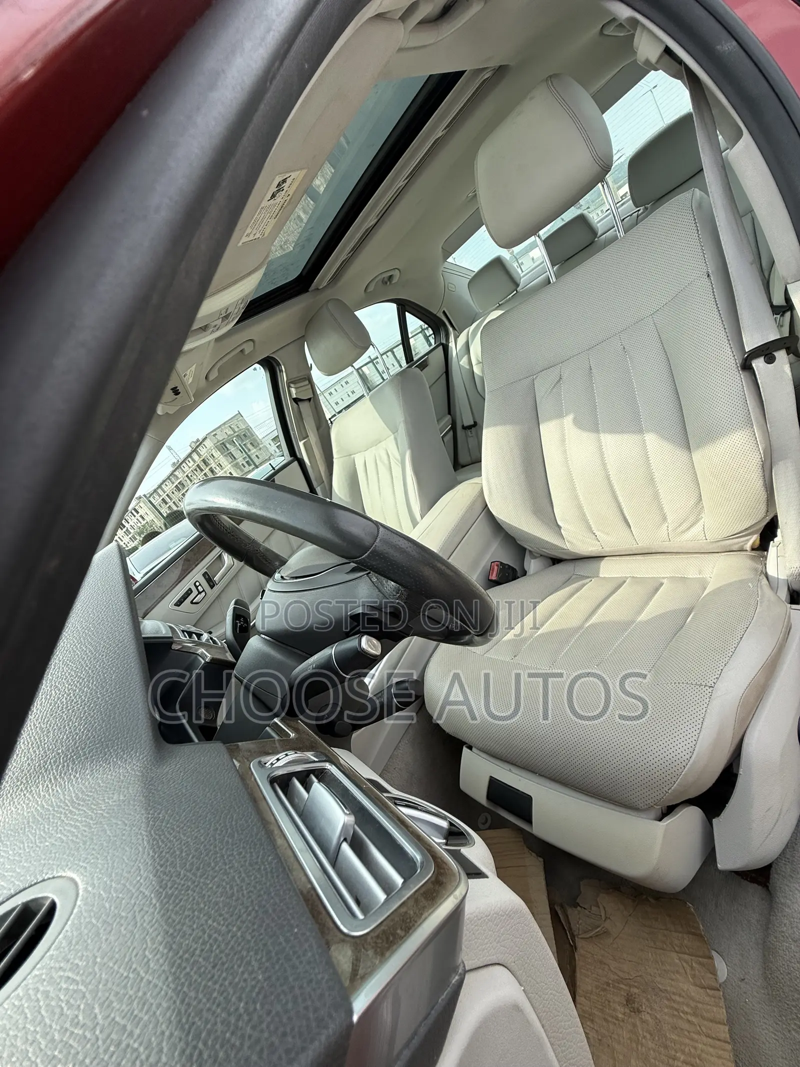 Mercedes-Benz E350 2015 Red