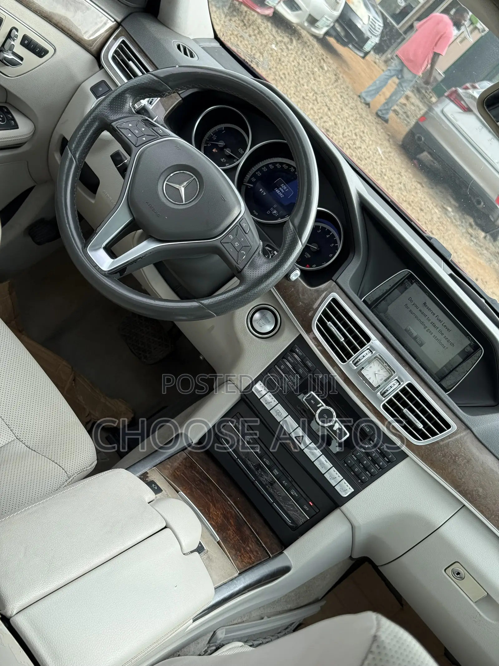 Mercedes-Benz E350 2015 Red