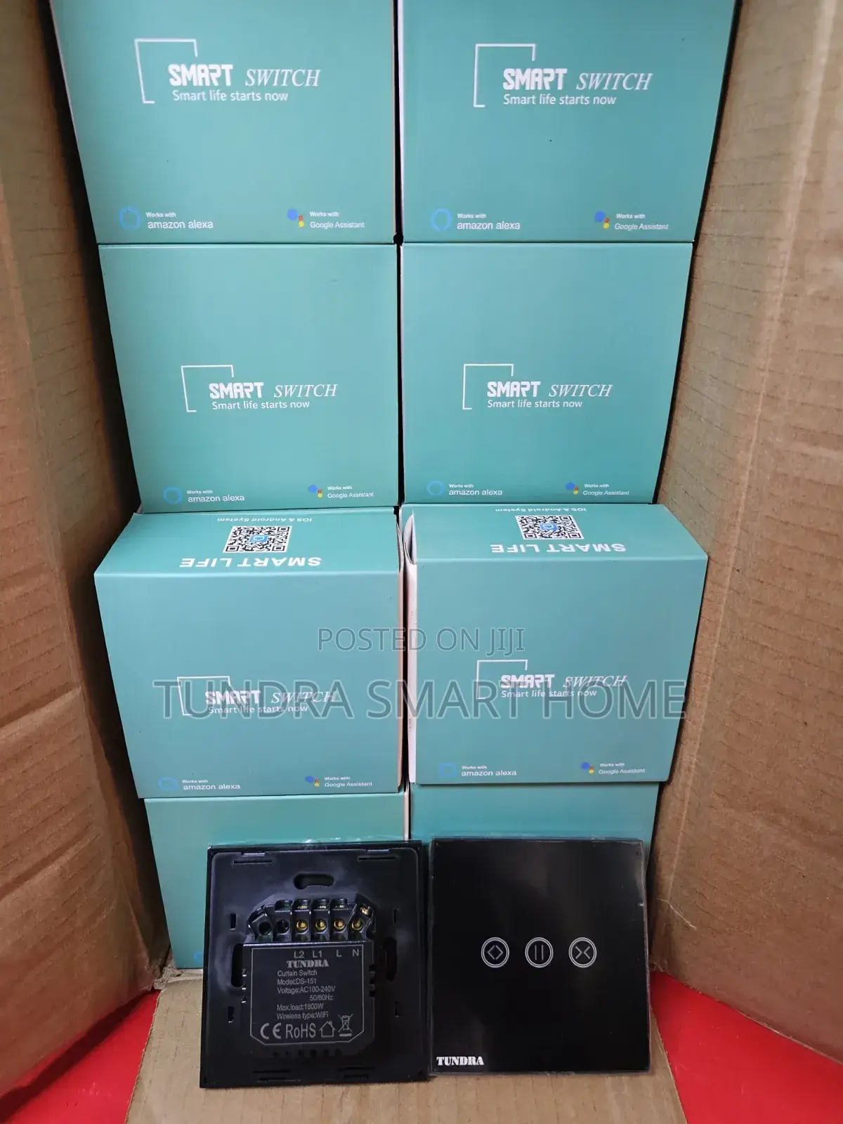 Tundra Smart Curtain Switches