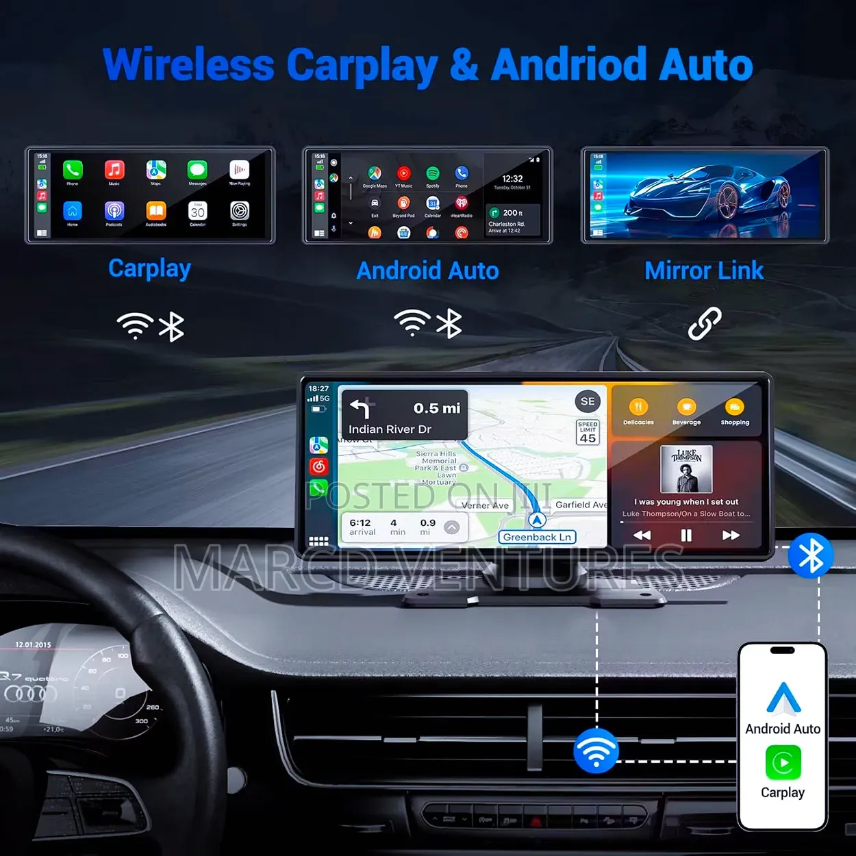 Universal Driveplay With Dashcam
