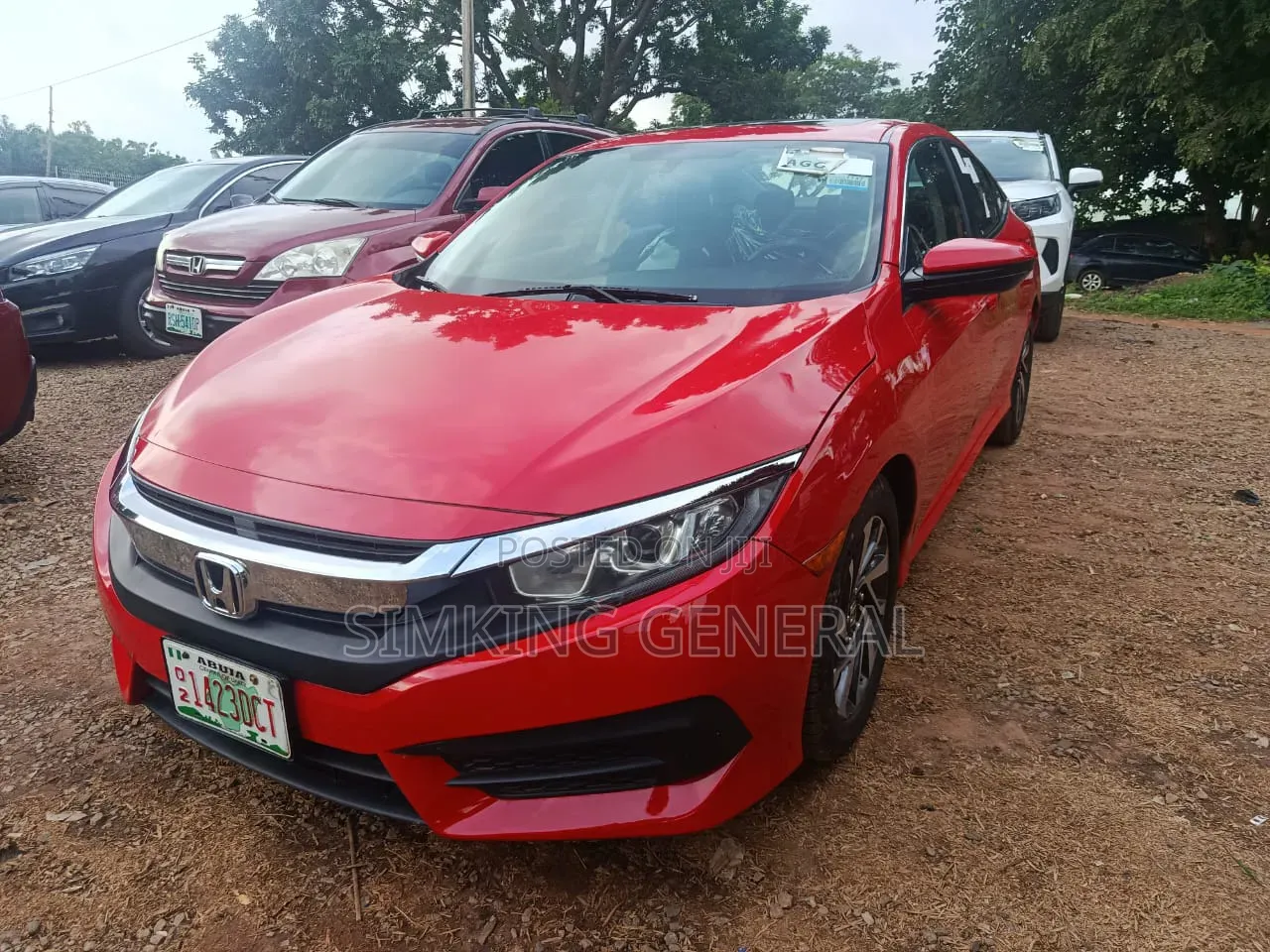 Honda Civic Sport Touring Hatchback 2018 Red