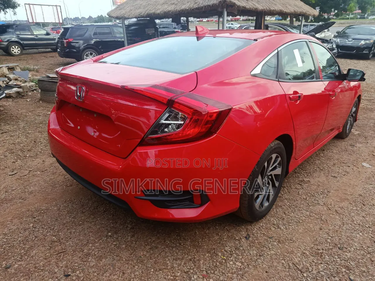 Honda Civic Sport Touring Hatchback 2018 Red