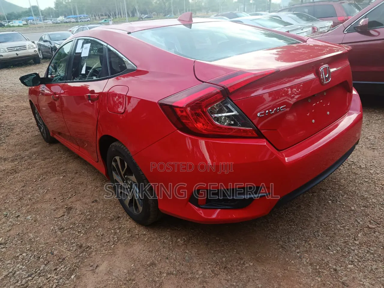 Honda Civic Sport Touring Hatchback 2018 Red
