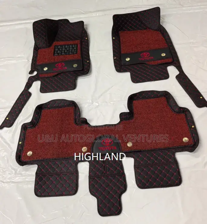 7d Leather Floor Mat