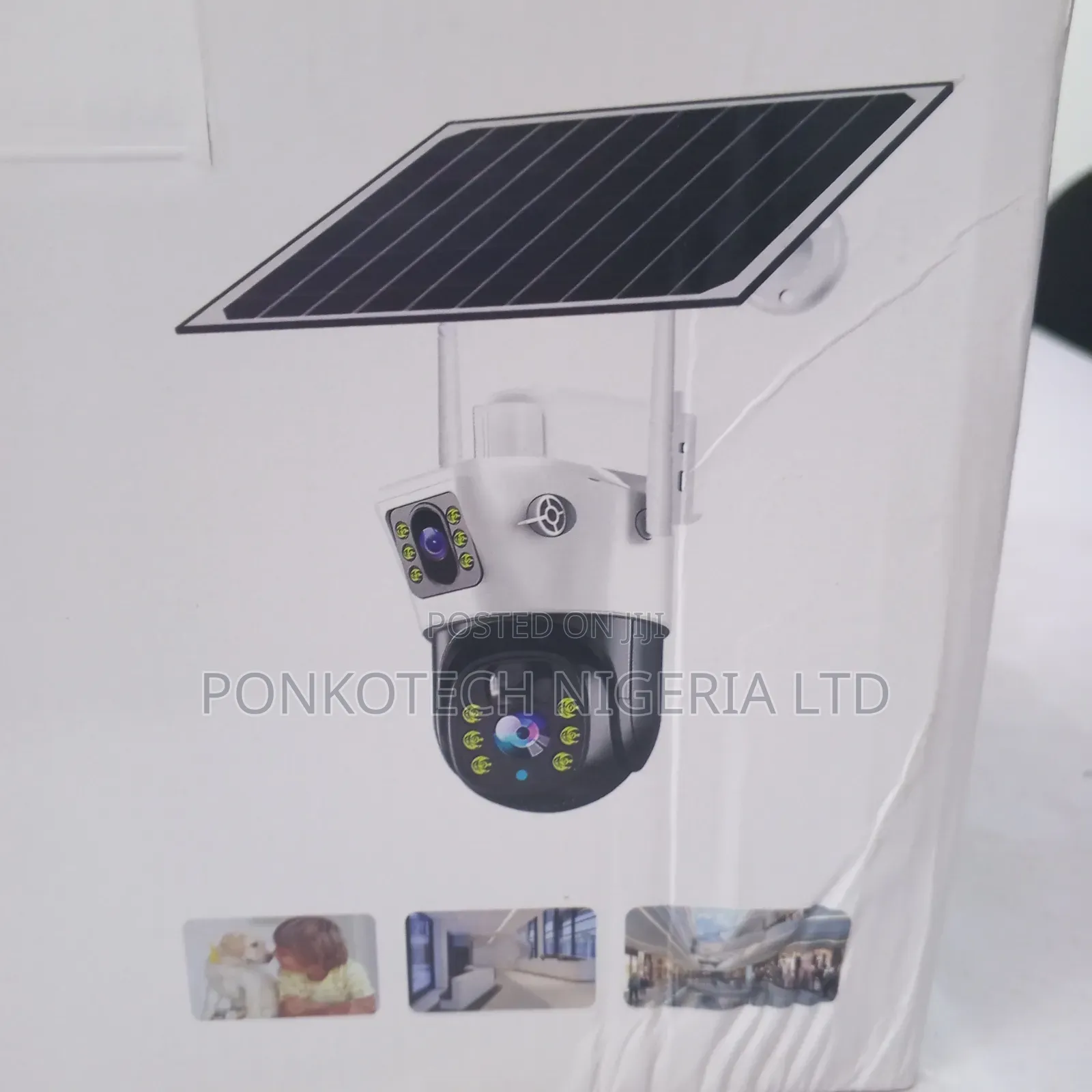 Solar 4G PTZ Dual Lens CCTV Camera