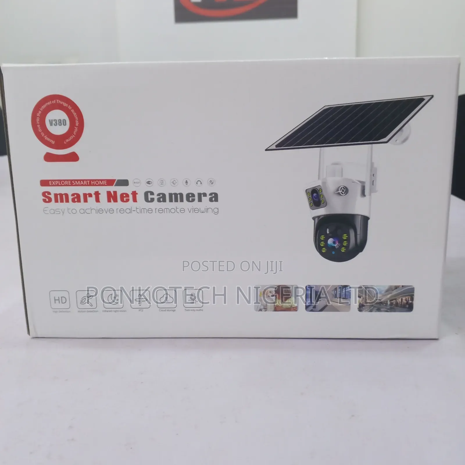 Solar 4G PTZ Dual Lens CCTV Camera