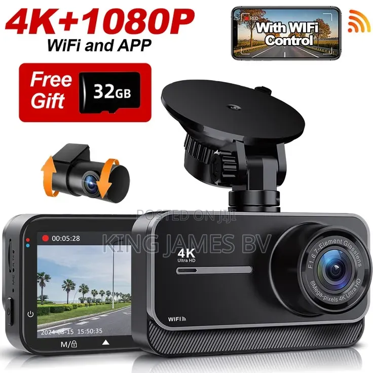 Smart Car Dash Camera Black Box – Travel Safety Companion
