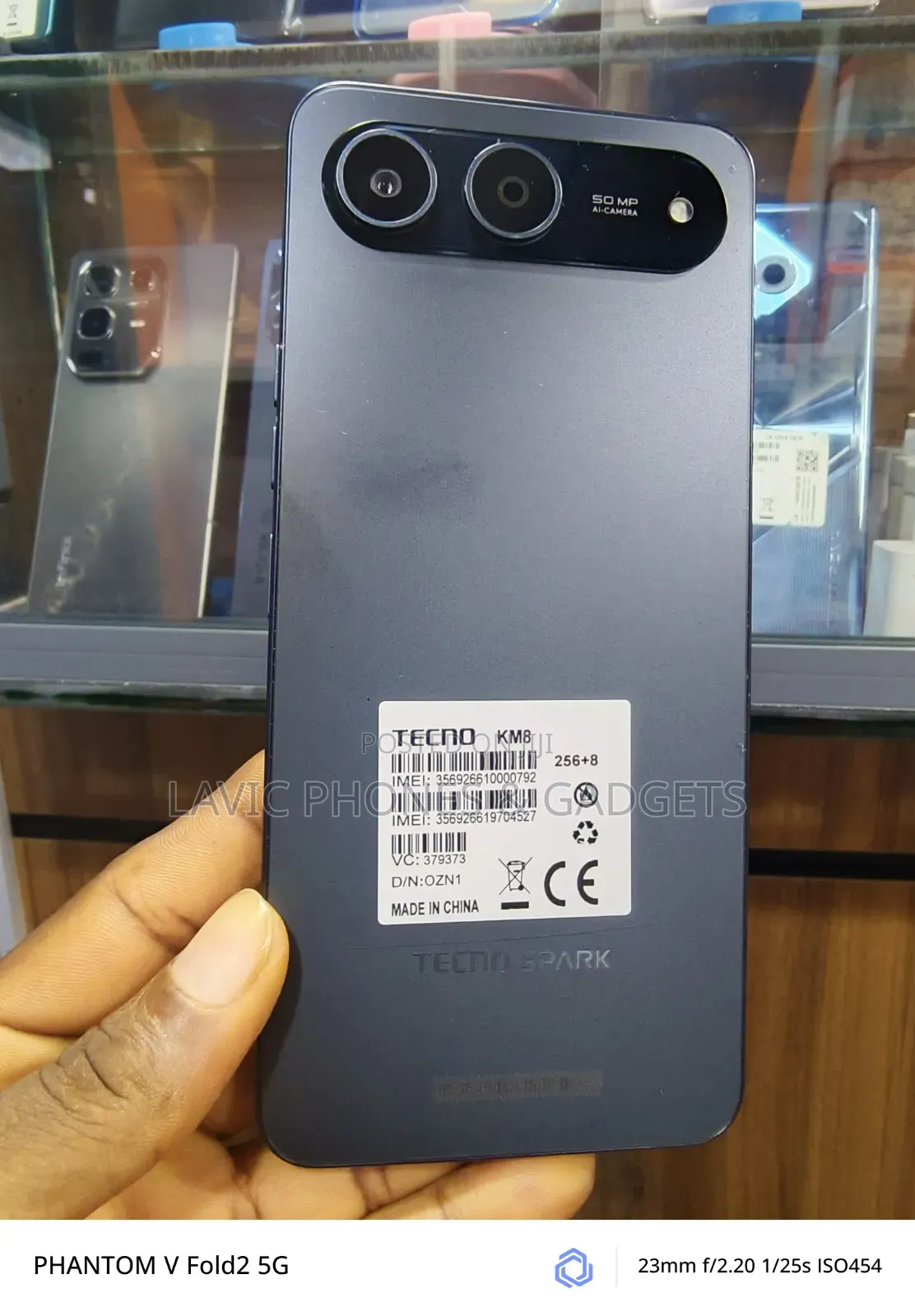New Tecno Spark 50 128 GB Black